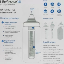 Traitement De L'eau Adaptateur Filtre Lifestraw Pour Gourde 8 Traitement De L'eau Adaptateur Filtre Lifestraw Pour Gourde -SE LAVER / SE SOIGNER Soldes Magasin adaptateur filtre lifestraw pour gourde 2