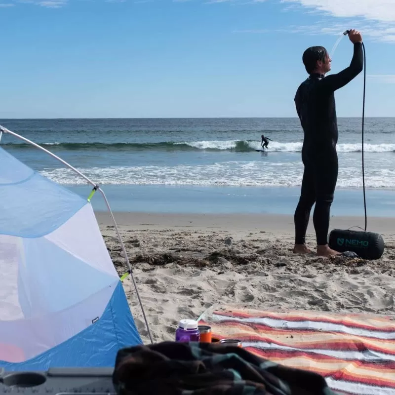 Douche Solaire Douche Nemo Helio Pressure Shower Noire Et Bleue 5 Douche Solaire Douche Nemo Helio Pressure Shower Noire Et Bleue – Image 3