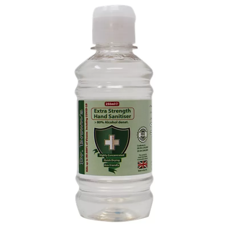 BCB Bushcraft Hygiène Gel Hydroalcoolique 250 Ml Dr Browns Hand Sanitizer BCB 3 BCB Bushcraft Hygiène Gel Hydroalcoolique 250 Ml Dr Browns Hand Sanitizer BCB