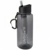 Traitement De L'eau Gourde Filtre à Eau Lifestraw Go 1L Noire -SE LAVER / SE SOIGNER Soldes Magasin gourde filtre a eau lifestraw go 2 stages 1l transparente