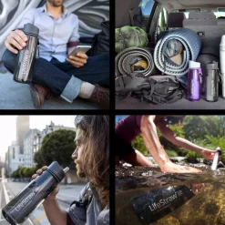 Traitement De L'eau Gourde Filtre à Eau Lifestraw Go 650 Ml Bleue 8 Traitement De L'eau Gourde Filtre à Eau Lifestraw Go 650 Ml Bleue -SE LAVER / SE SOIGNER Soldes Magasin gourde filtre a eau lifestraw go 2 stages 2