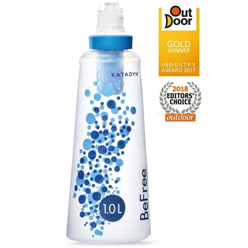 Traitement De L'eau Gourde Souple Filtre à Eau Katadyn BeFree 1L 3 Traitement De L'eau Gourde Souple Filtre à Eau Katadyn BeFree 1L