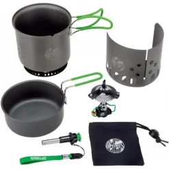 Popote Et Gamelle Pack Optimus Elektra FE - Popote, Réchaud, Pare-vent Et Piézo