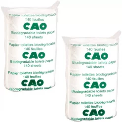 Papier Toilette Biodégradable CAO (lot De 2 Paquets)