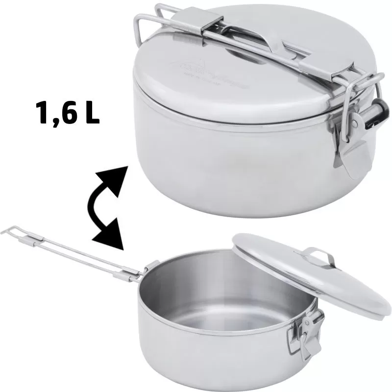 Popote Et Gamelle Popote Inox MSR Alpine Stowaway 1,6 L 3 Popote Et Gamelle Popote Inox MSR Alpine Stowaway 1,6 L