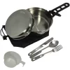 Popote Et Gamelle Popote Inox CAO Scout 1 Personne 1 Popote Et Gamelle Popote Inox CAO Scout 1 Personne -SE LAVER / SE SOIGNER Soldes Magasin popote inox scout cao 1 personne