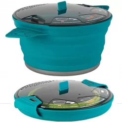 Popote Et Gamelle Popote Pliable Sea To Summit XPOT 2.8L Turquoise