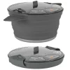 Popote Et Gamelle Popote Pliable Sea To Summit XPOT 2.8L Grise -SE LAVER / SE SOIGNER Soldes Magasin popote pliable xpot sea to summit grise