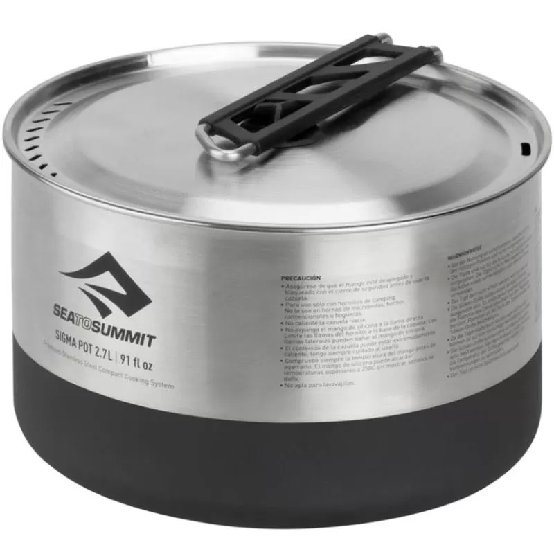 Popote Et Gamelle Popote Inox Sea To Summit Sigma Pot 2,7L 4 Popote Et Gamelle Popote Inox Sea To Summit Sigma Pot 2,7L – Image 2