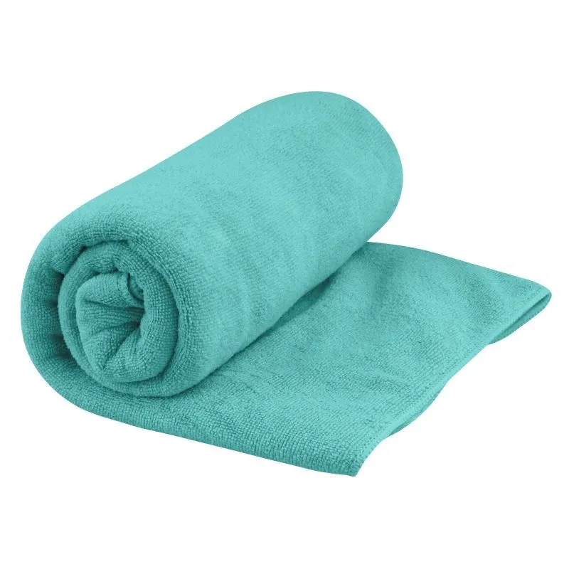 Serviette Microfibre Sea To Summit Tek Towel L 60x120 Turquoise 4 Serviette Microfibre Sea To Summit Tek Towel L 60x120 Turquoise – Image 2