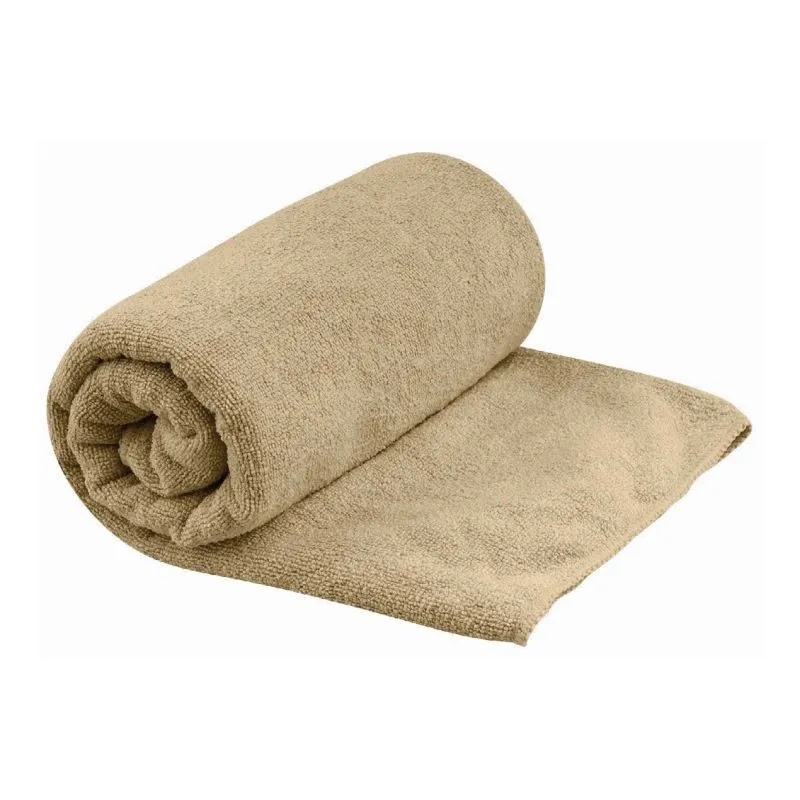 Serviette Microfibre Sea To Summit Tek Towel M 50x100 Sable 4 Serviette Microfibre Sea To Summit Tek Towel M 50x100 Sable – Image 2