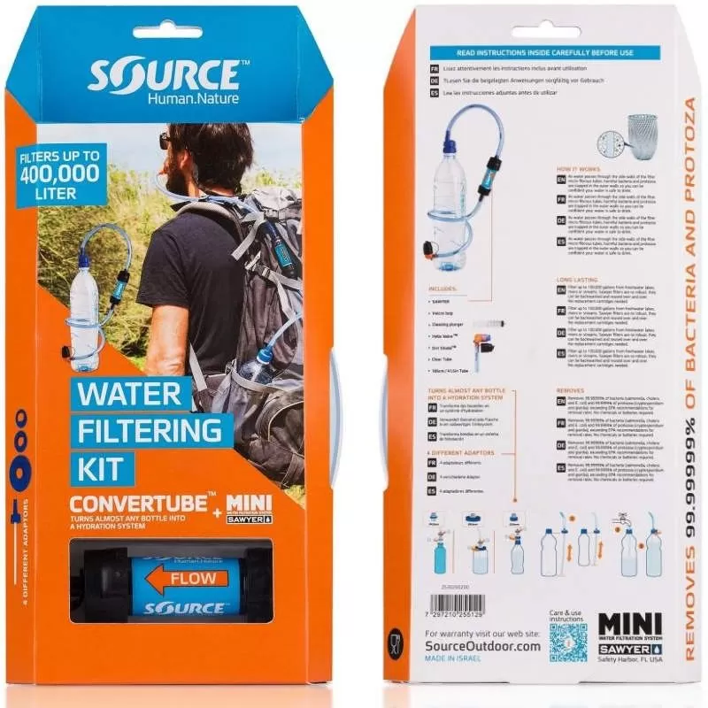 Traitement De L'eau Système Source Convertube Avec Filtre Sawyer Mini 7 Traitement De L'eau Système Source Convertube Avec Filtre Sawyer Mini – Image 5